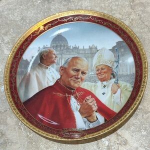Rare 2005 Bradford Exchange Pope
John Paul II Vicar of Christ by Ron Stark